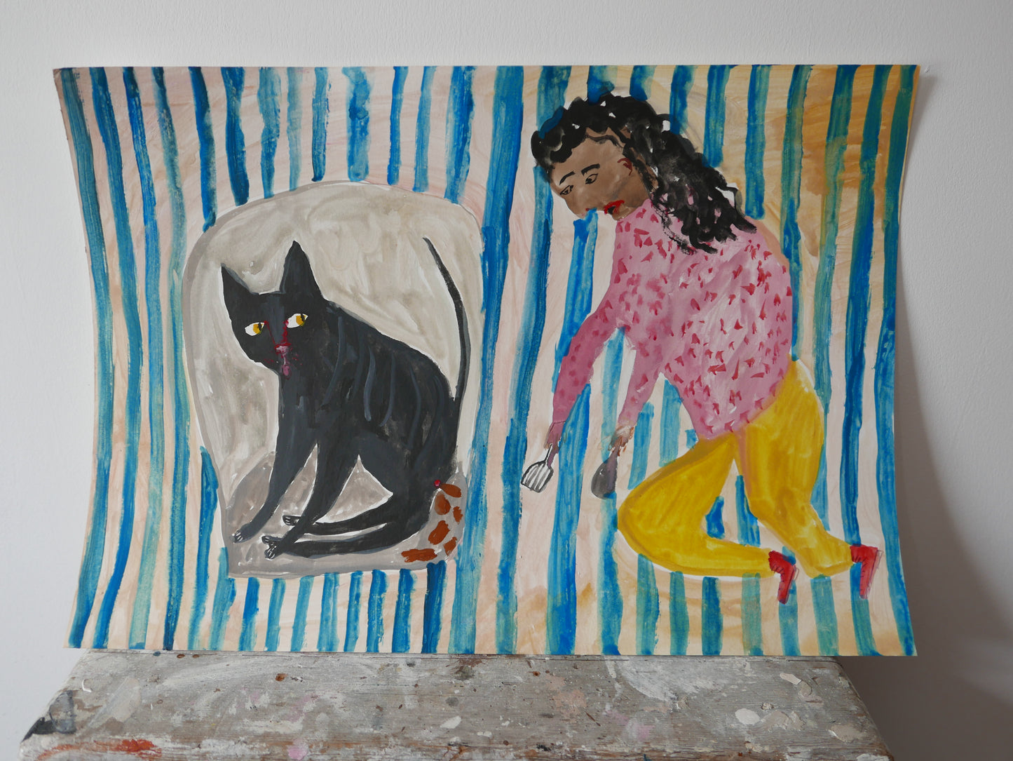 Women and their Cats - Pooper Scooper