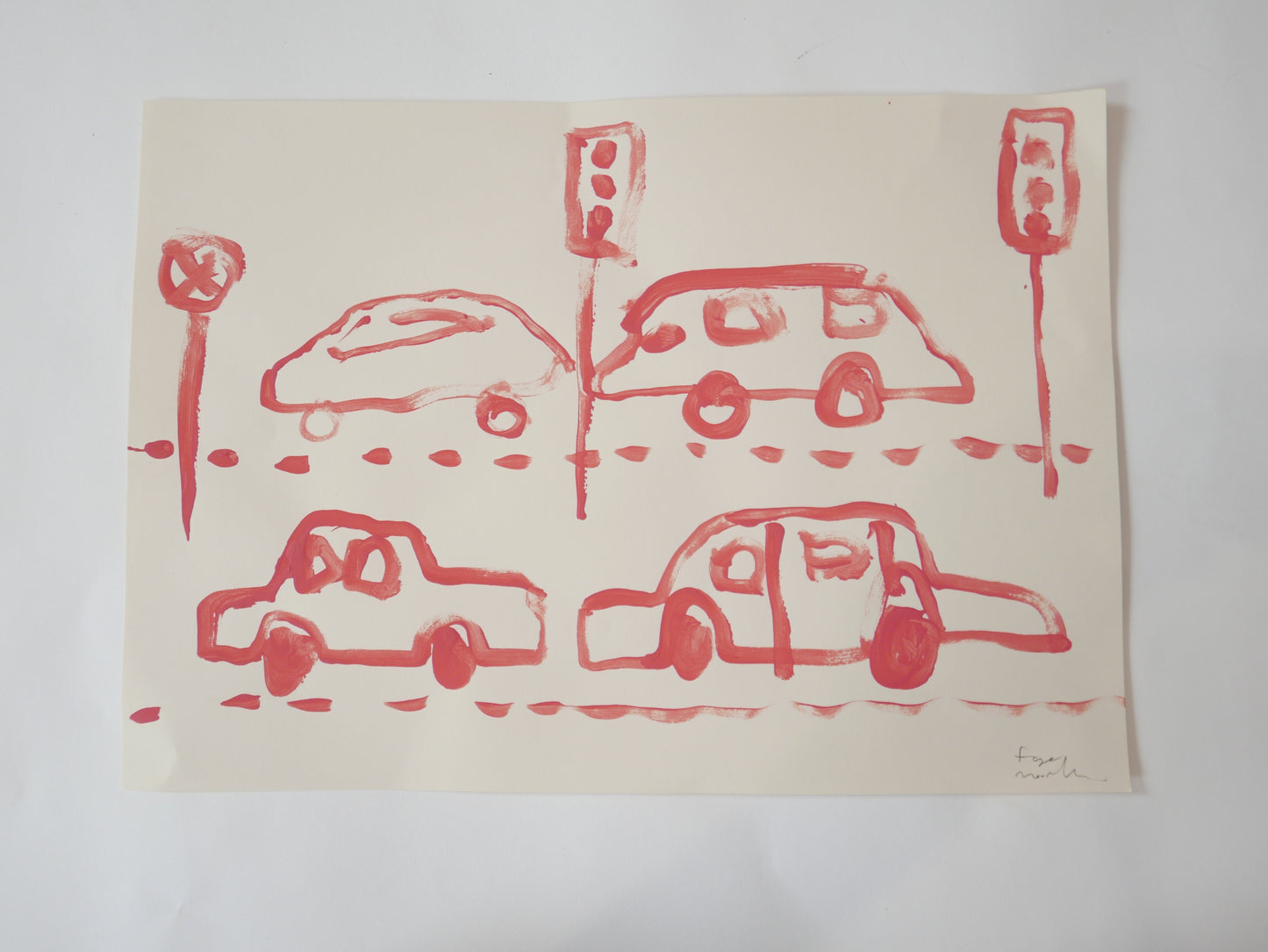 A Pink traffic Jam