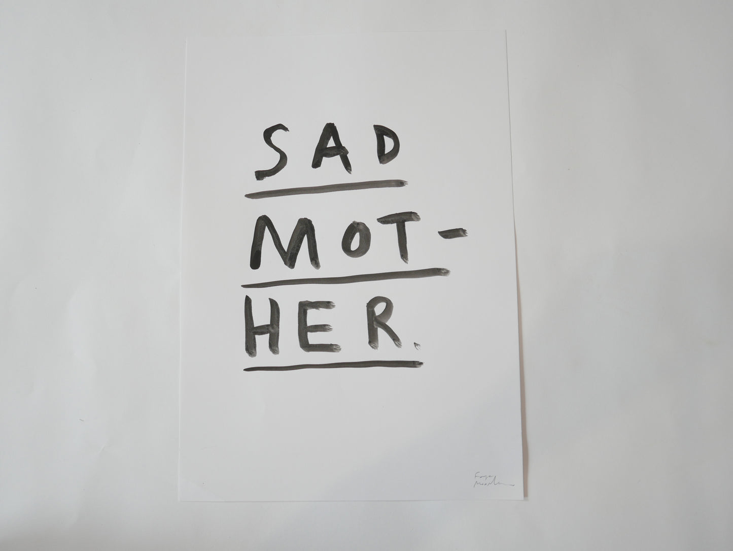SAD MOTHER