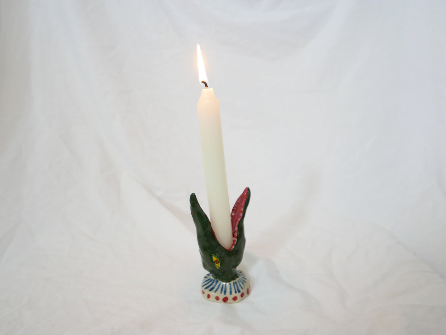 Crocodile Candlestick Holder
