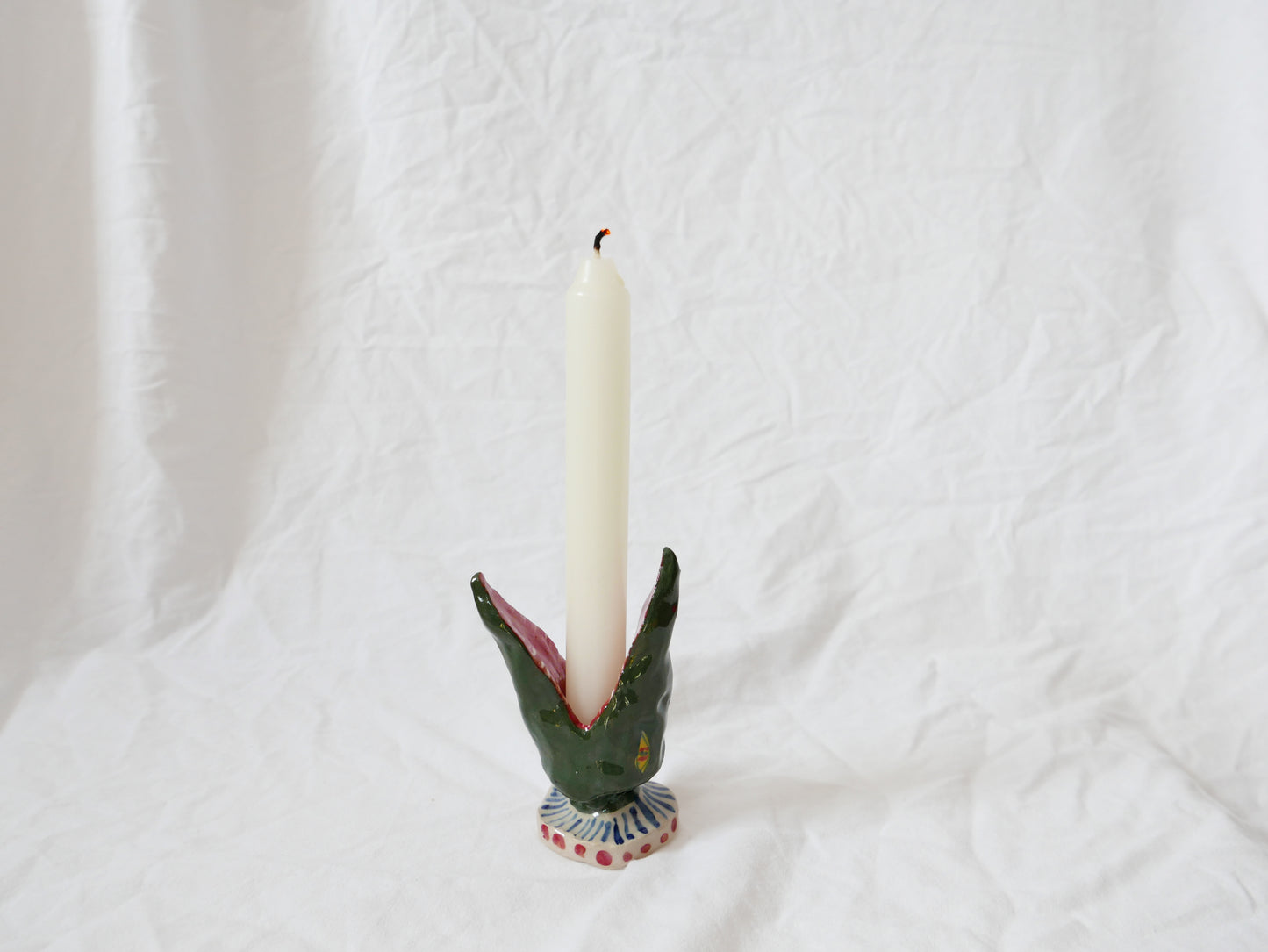 Crocodile Candlestick Holder
