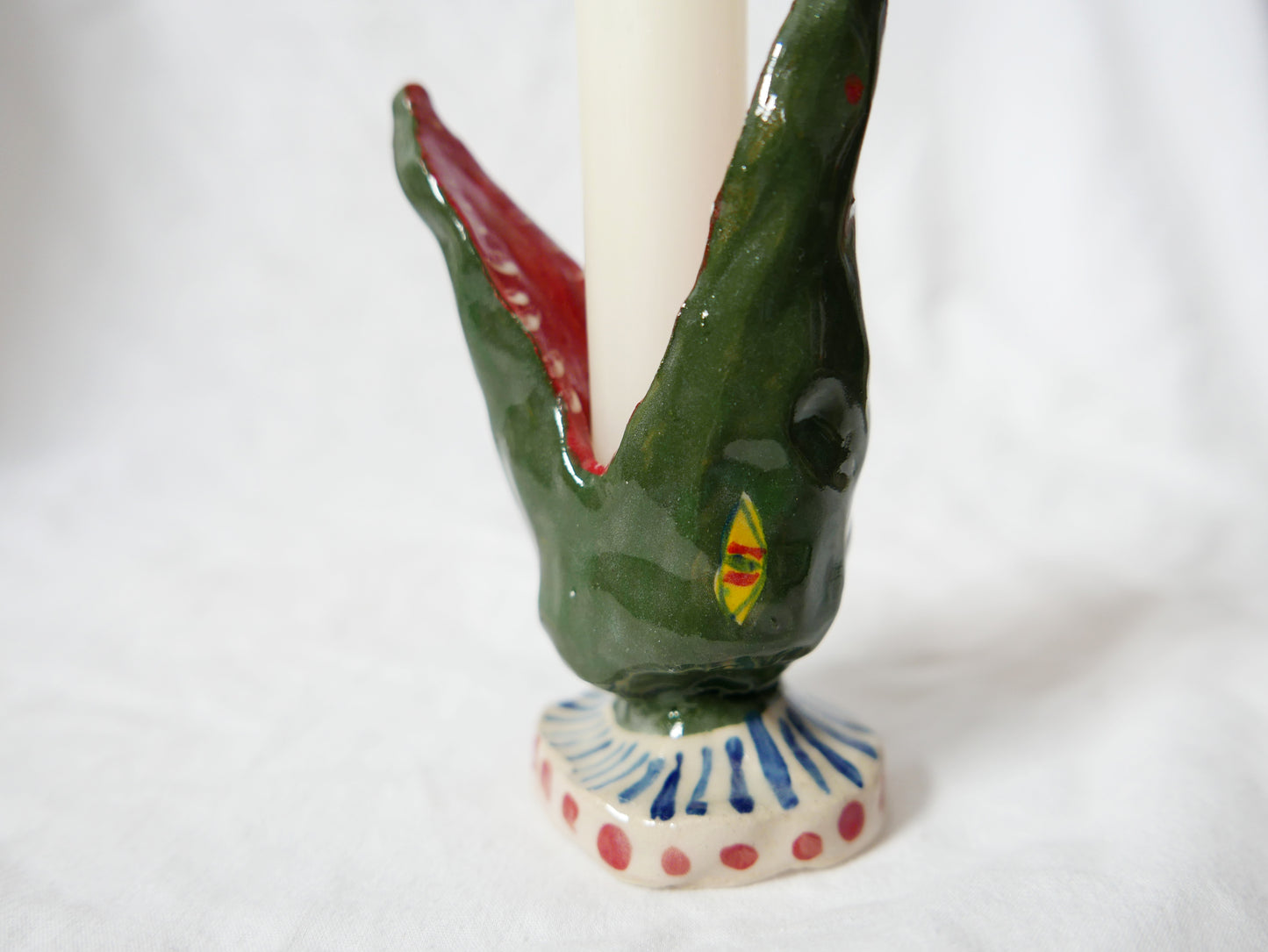 Crocodile Candlestick Holder