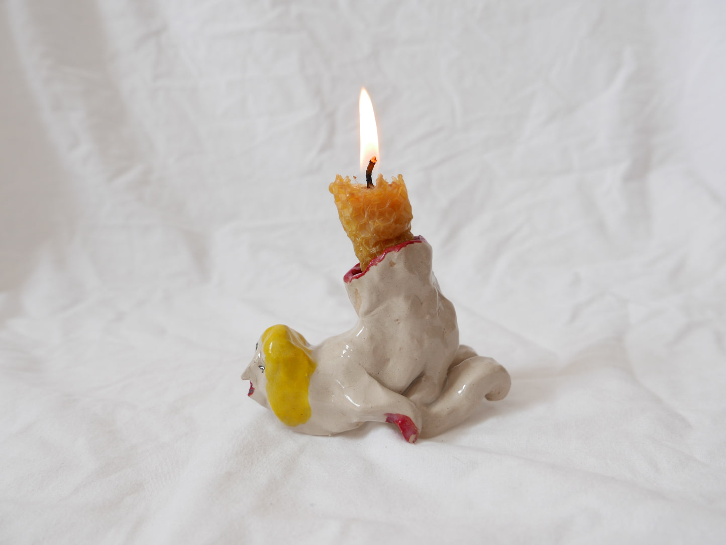Nude Woman Candlestick Holder