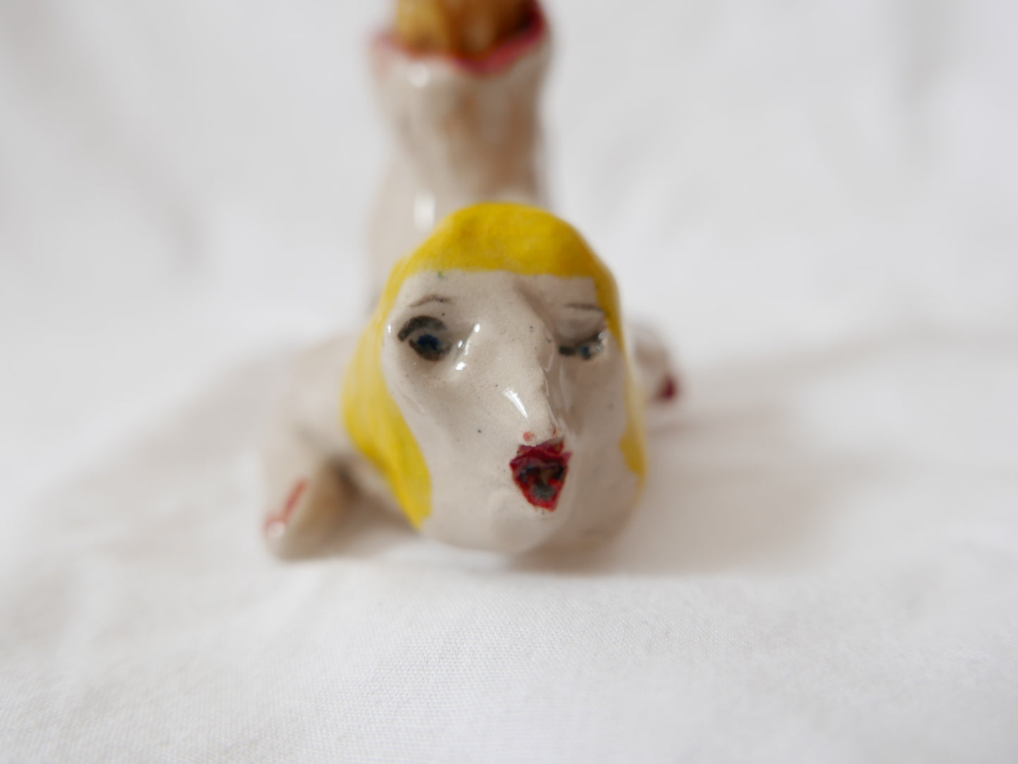 Nude Woman Candlestick Holder