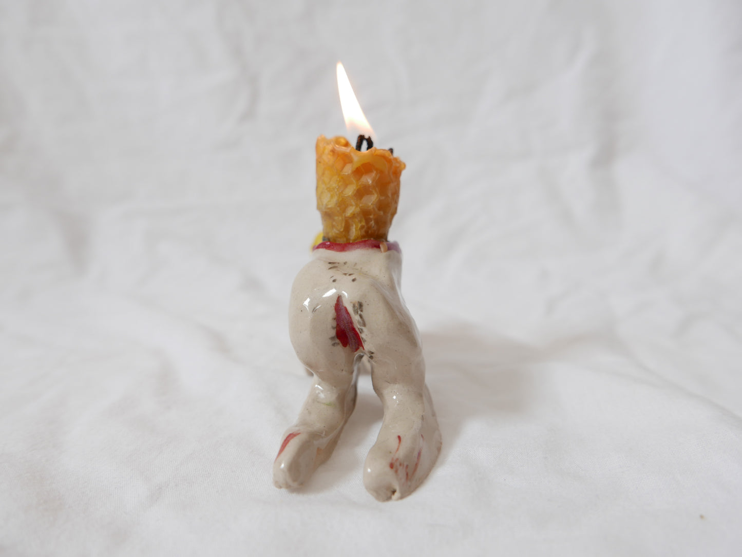 Nude Woman Candlestick Holder