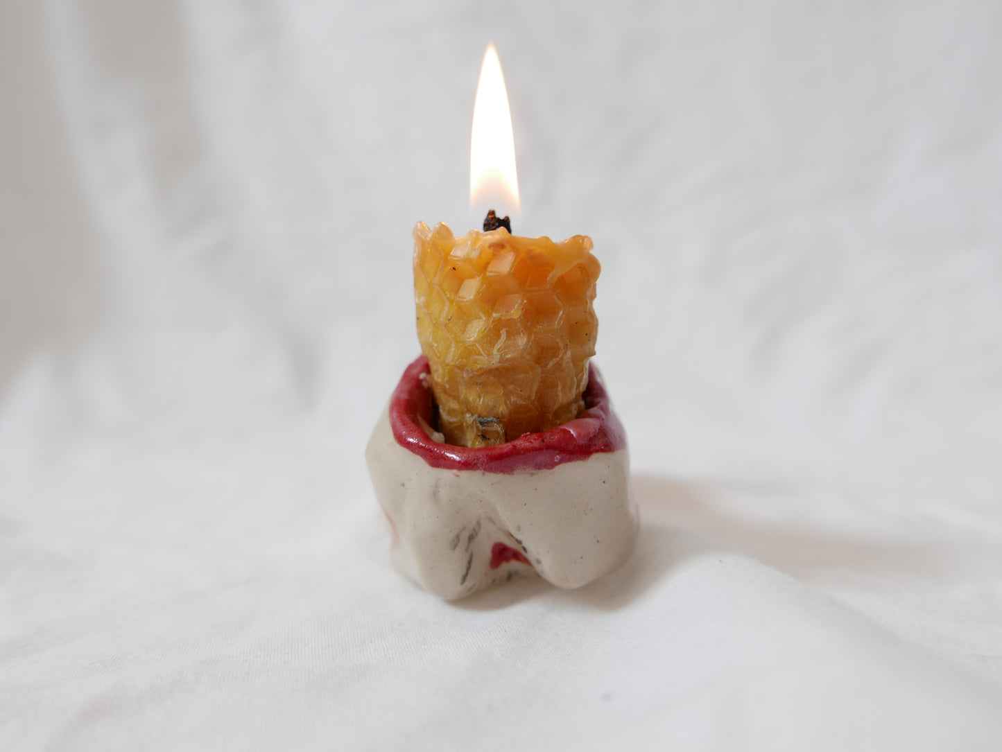 Nude Man Candlestick Holder