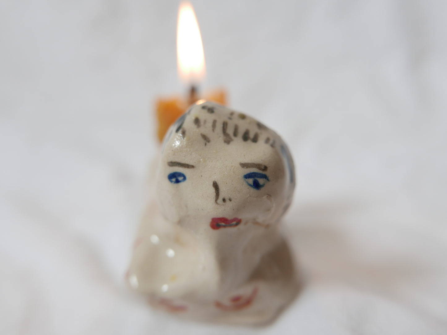 Nude Man Candlestick Holder