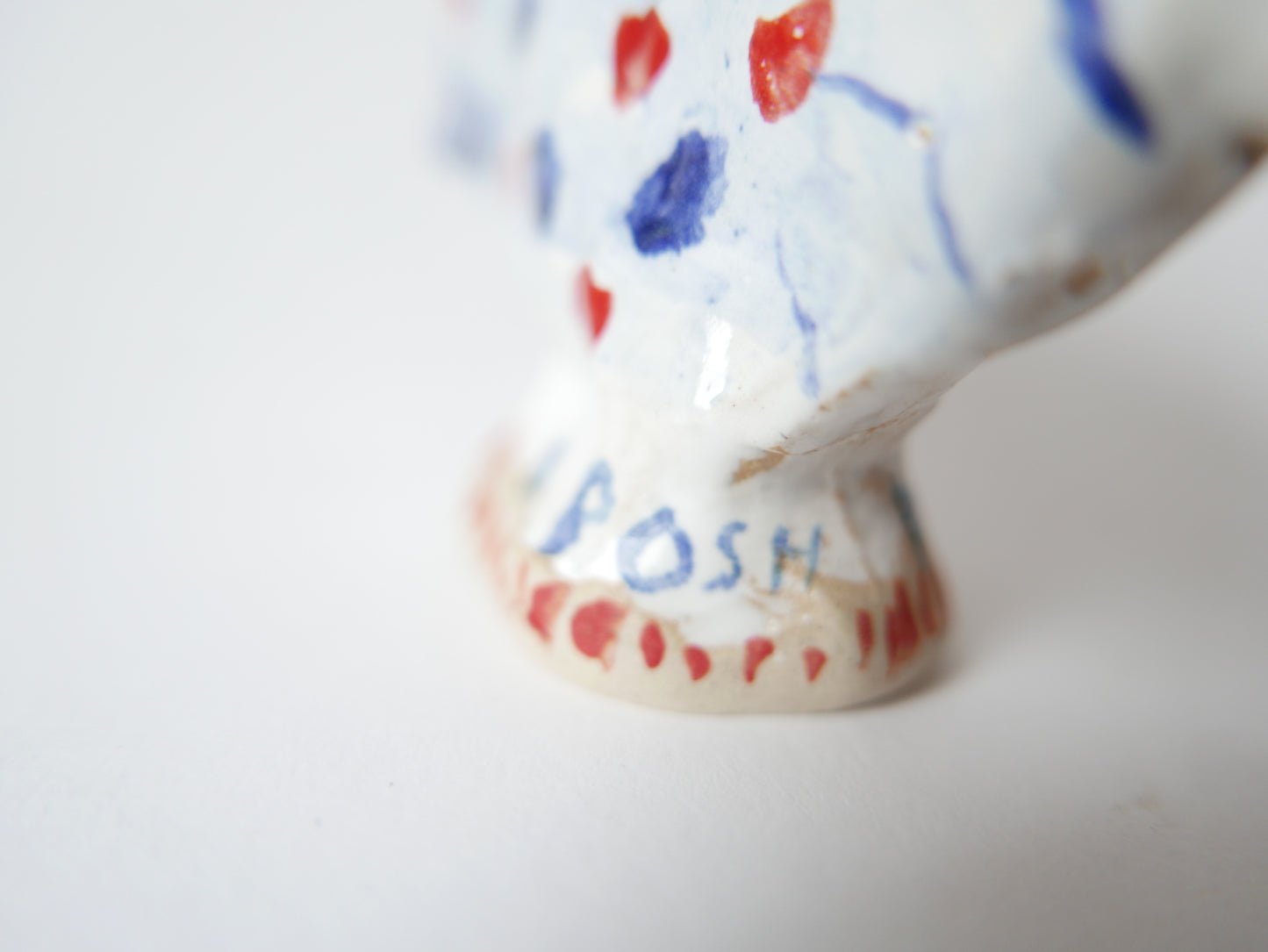 Little Posh Fish - Faye Moorhouse ceramic sculpture