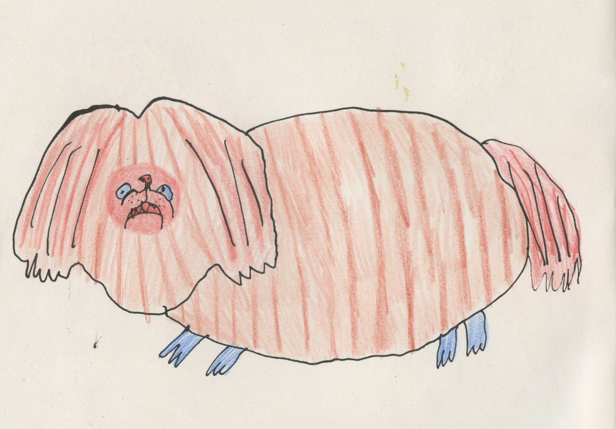 Happy Dogs For A Sad World (A Colouring Book) ZINE