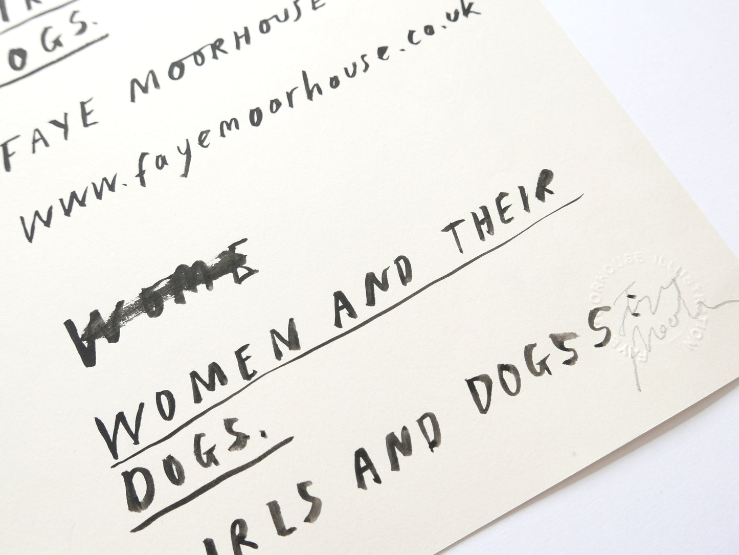 Women and Their Dogs