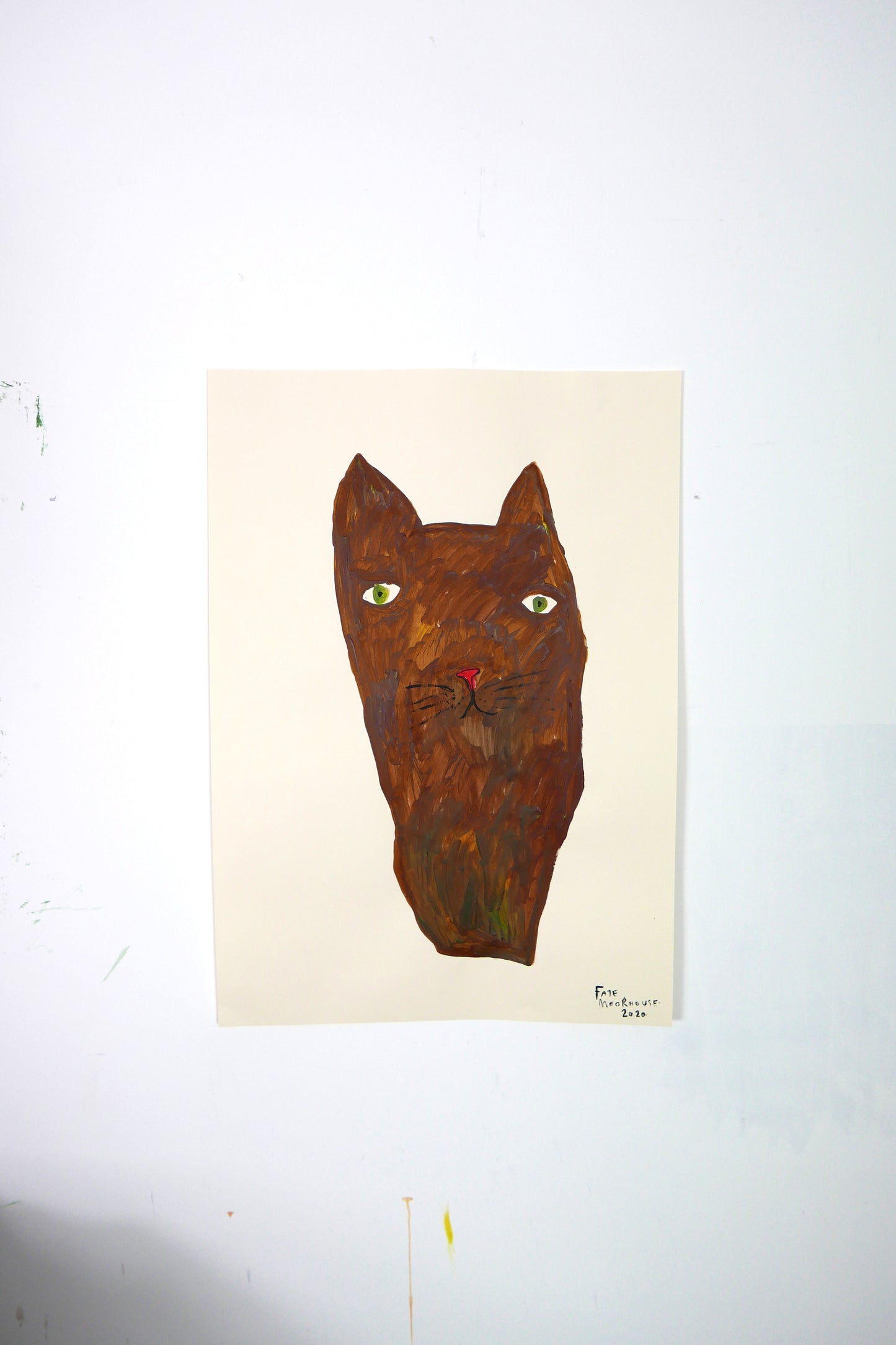 The Giant Cat Collection - Original Painting - Pongo