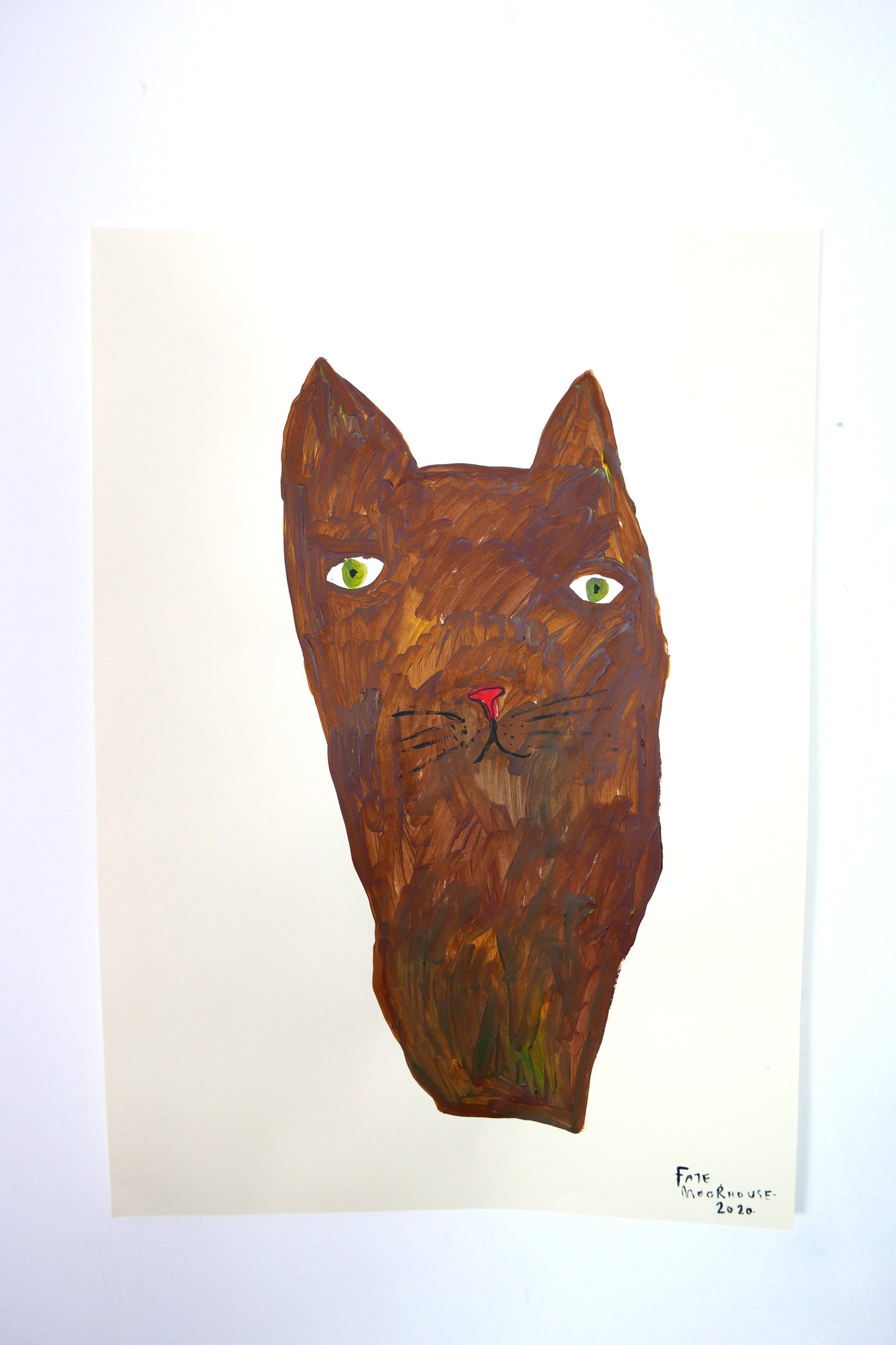 The Giant Cat Collection - Original Painting - Pongo