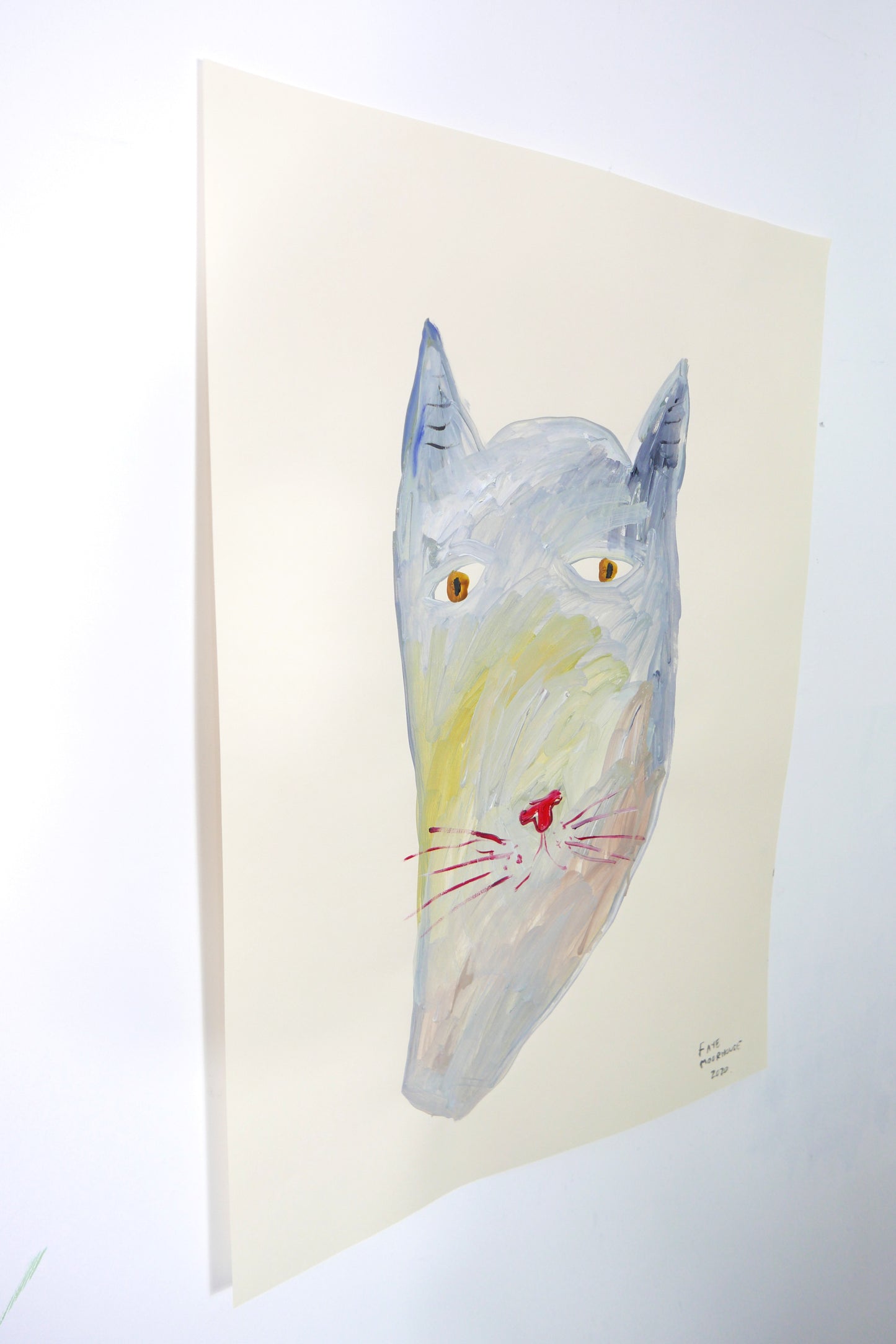 The Giant Cat Collection - Original Painting - Poe