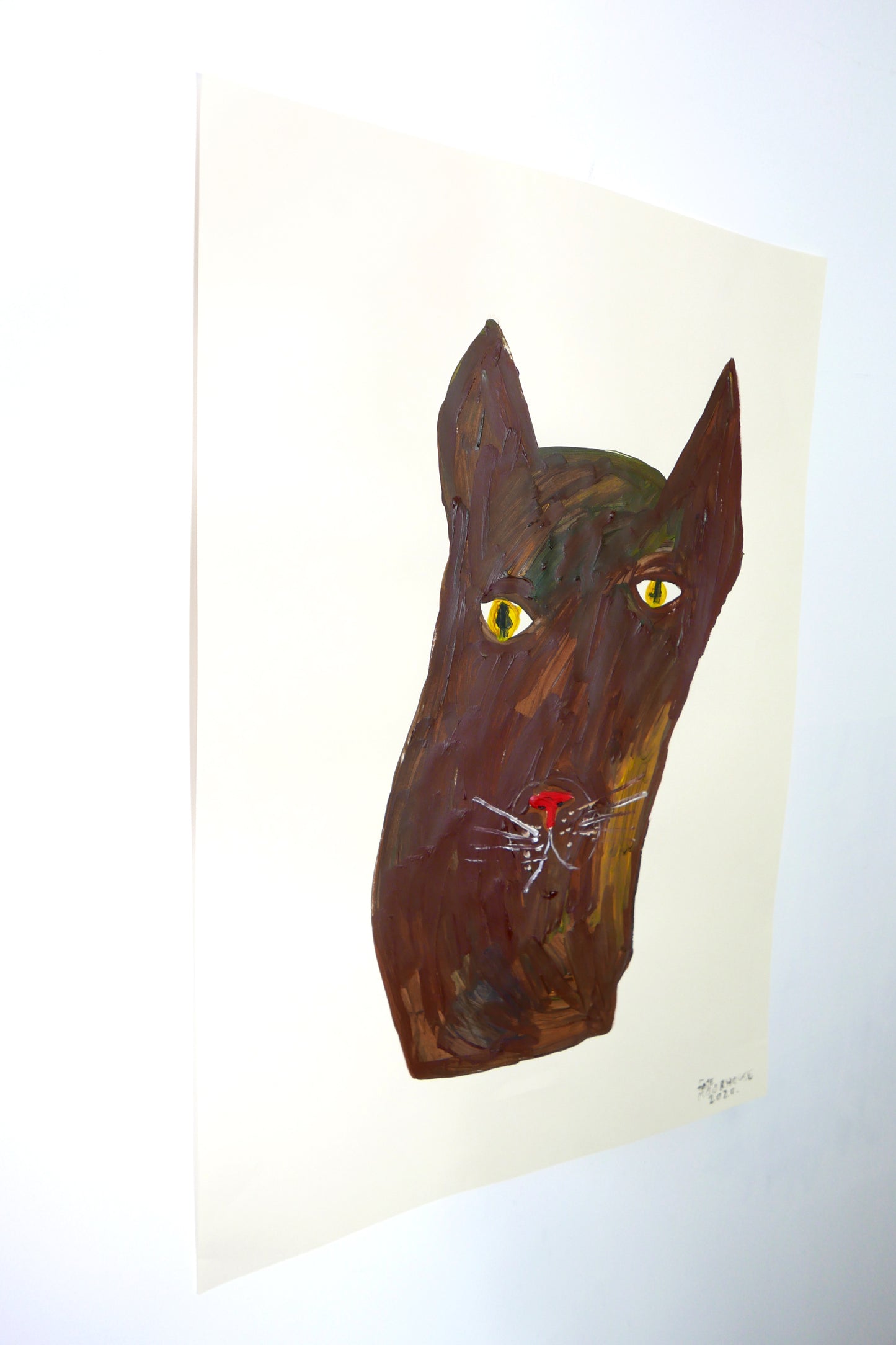 The Giant Cat Collection - Original Painting - Pixie