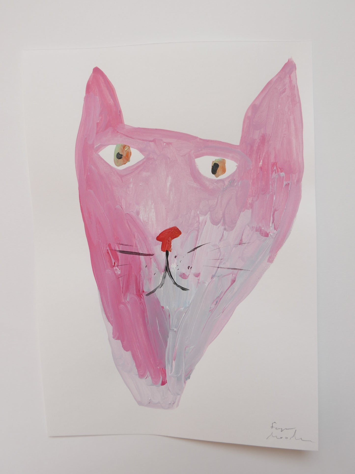 Small Big Cat Face