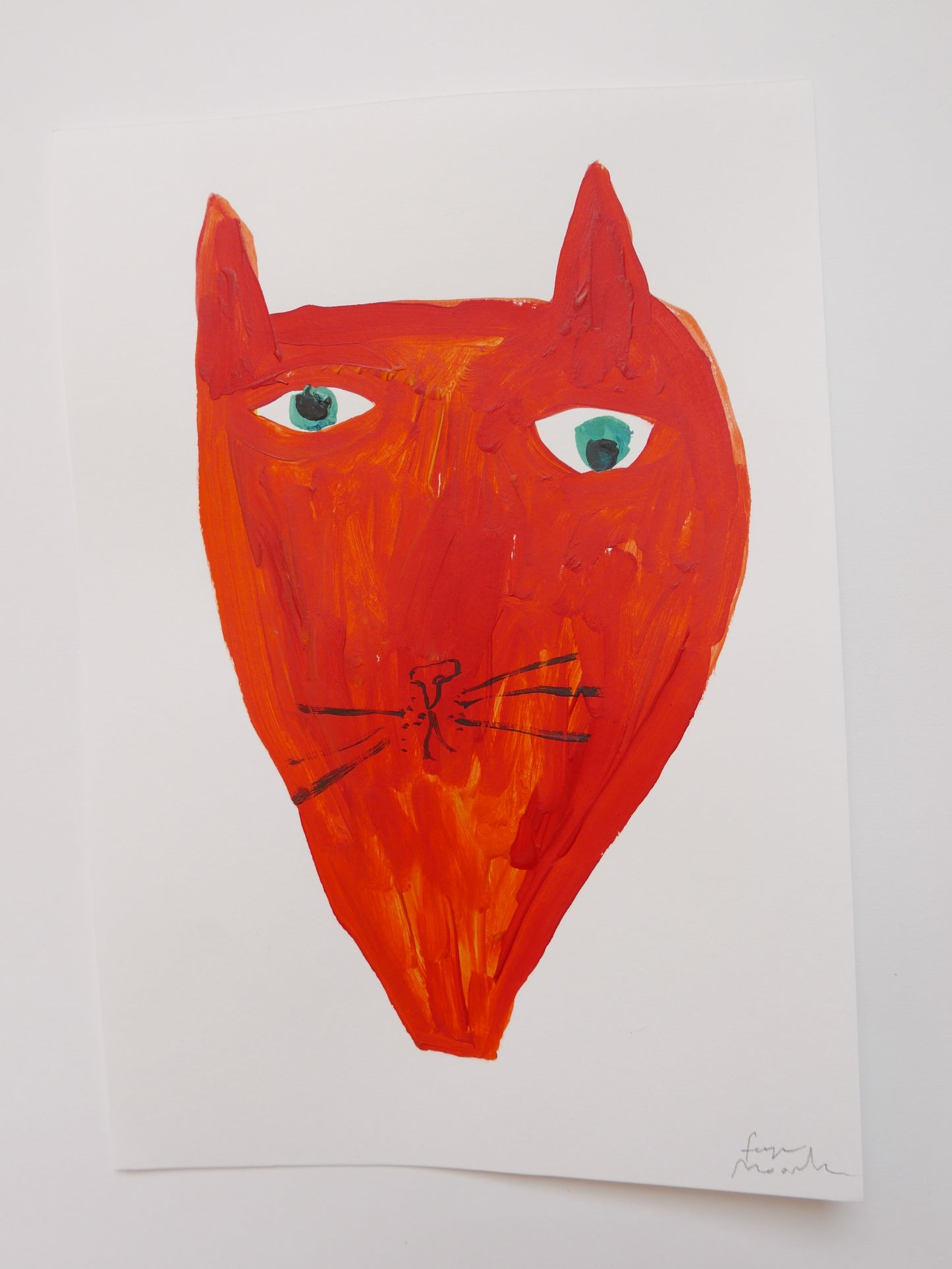 Small Big Cat Face
