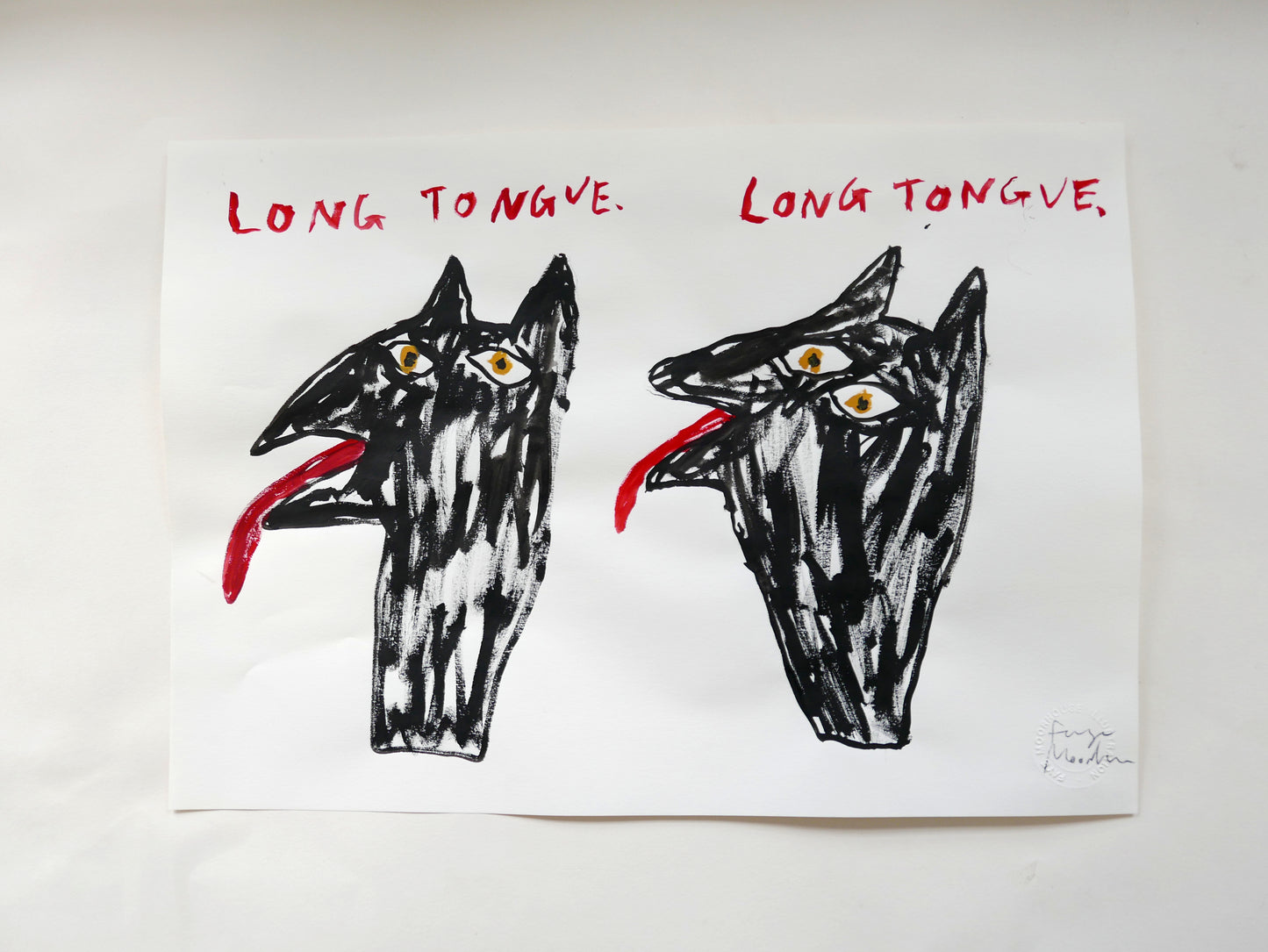 Long Tongue. Long Tongue.