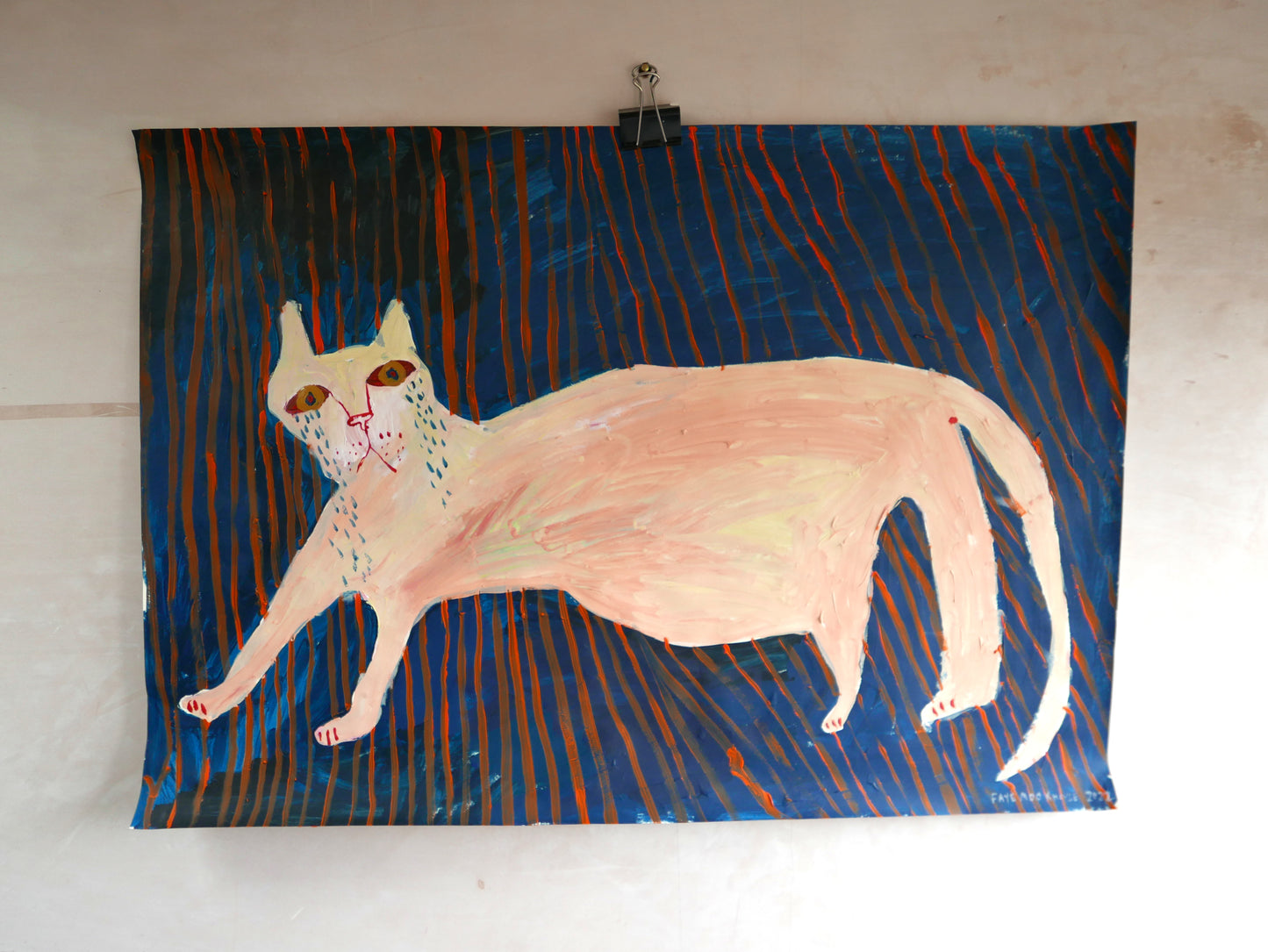 Crying Cat in the Wind