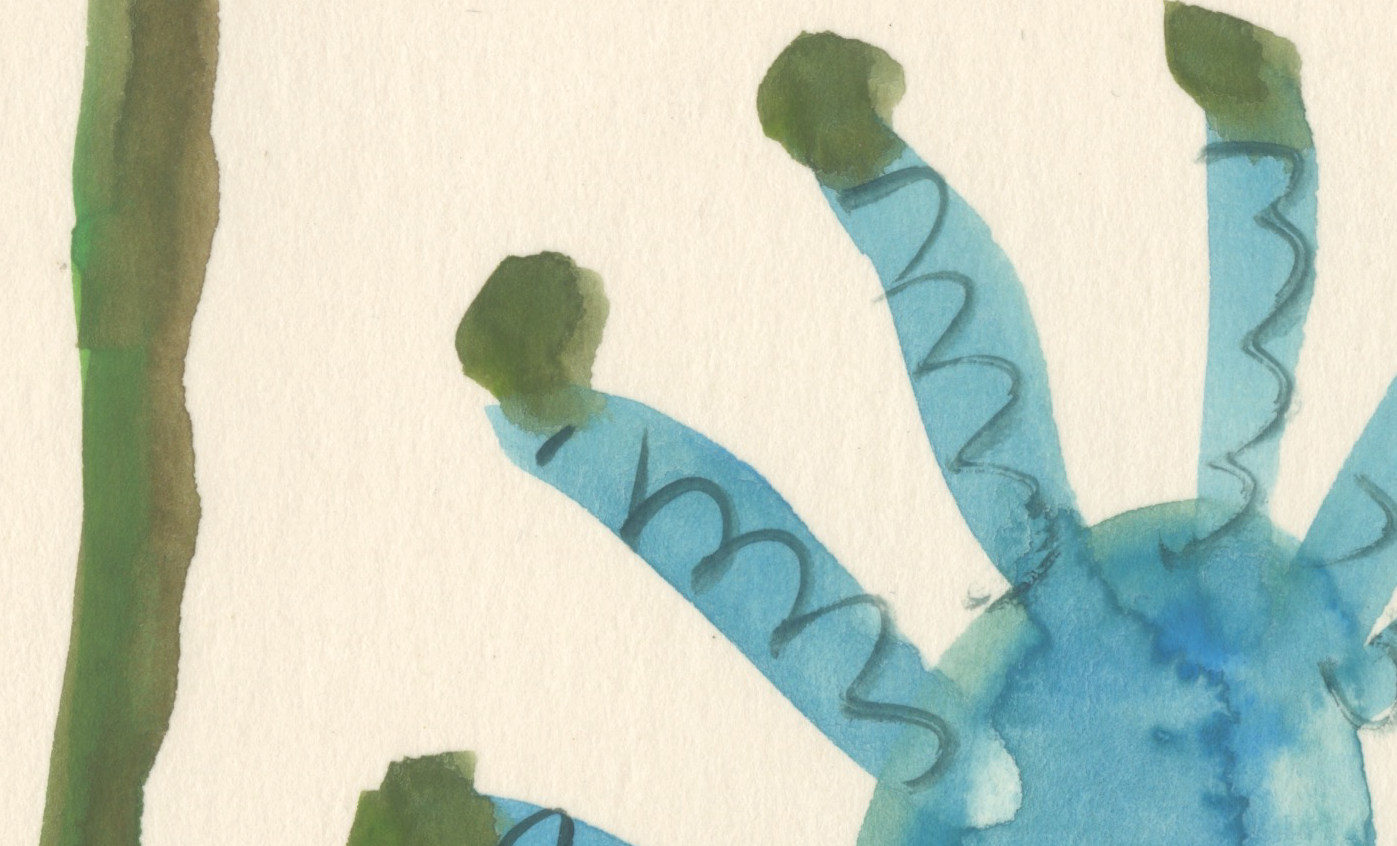 Painting on Paper - A Small Tree Study 004