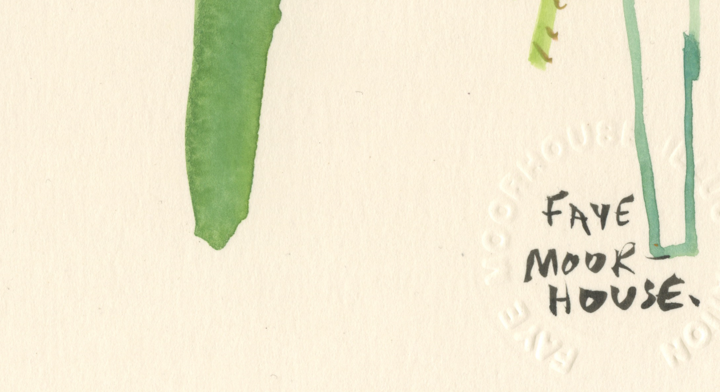 Painting on Paper - A Small Tree Study 008