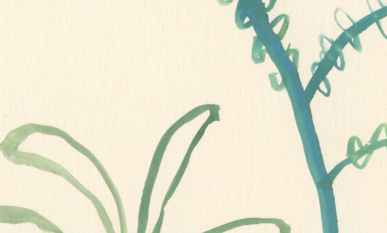 Painting on Paper - A Small Tree Study 008