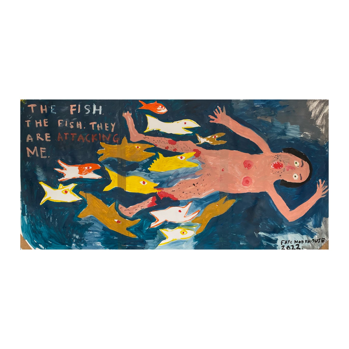 The Fish The Fish They Are Attacking Me