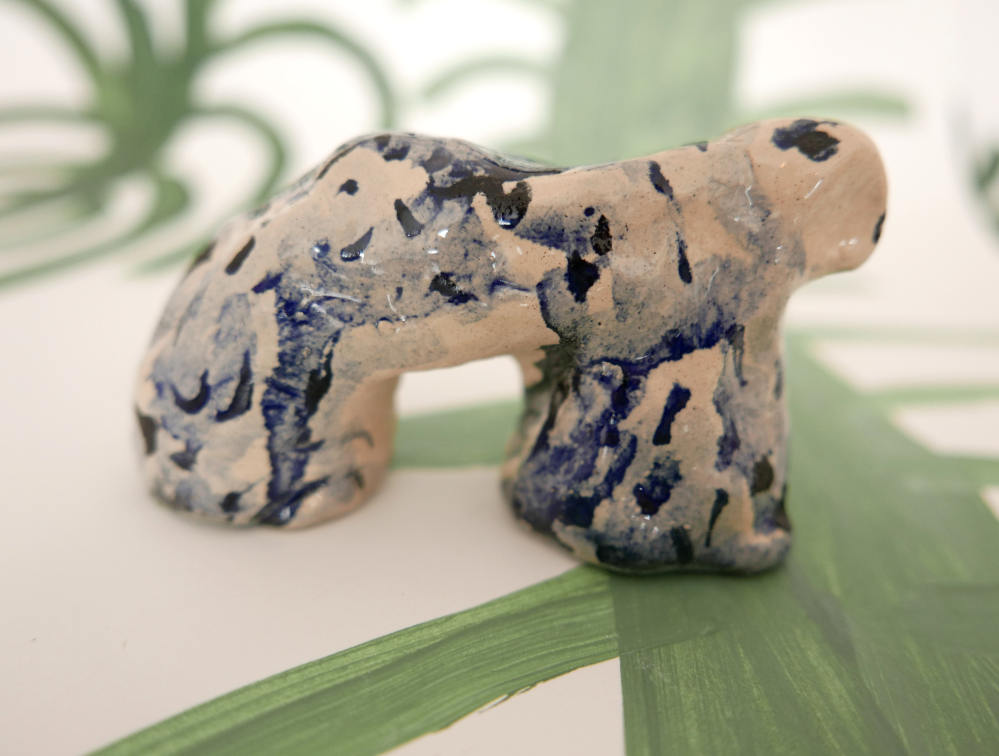 Ceramic Beast | Original Faye Moorhouse Pottery | Free International Shipping