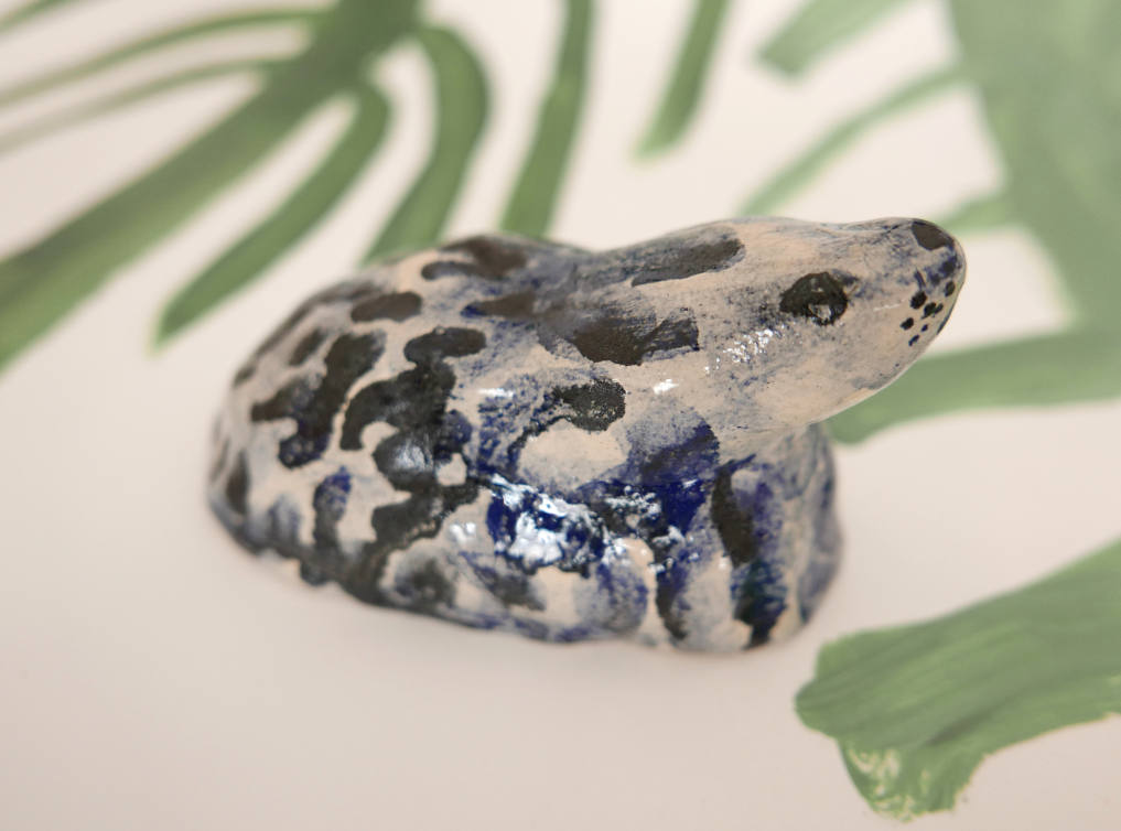 Ceramic Beast | Original Faye Moorhouse Pottery | Free International Shipping