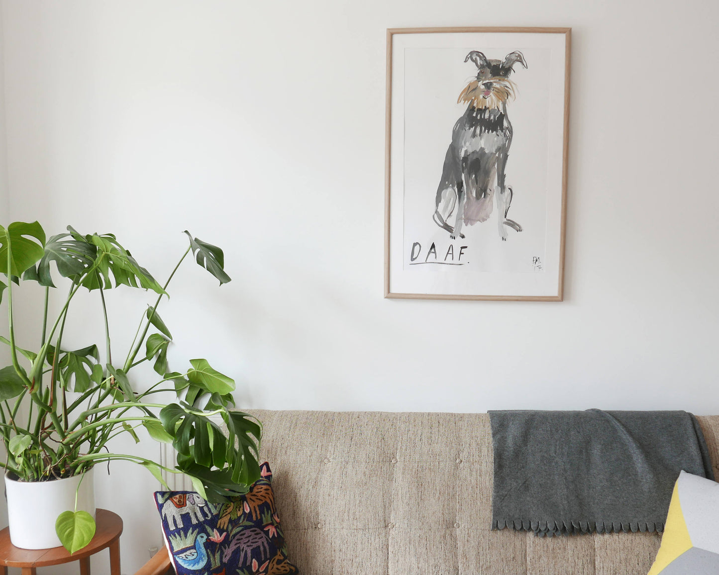 Custom Pet Portrait by Faye Moorhouse