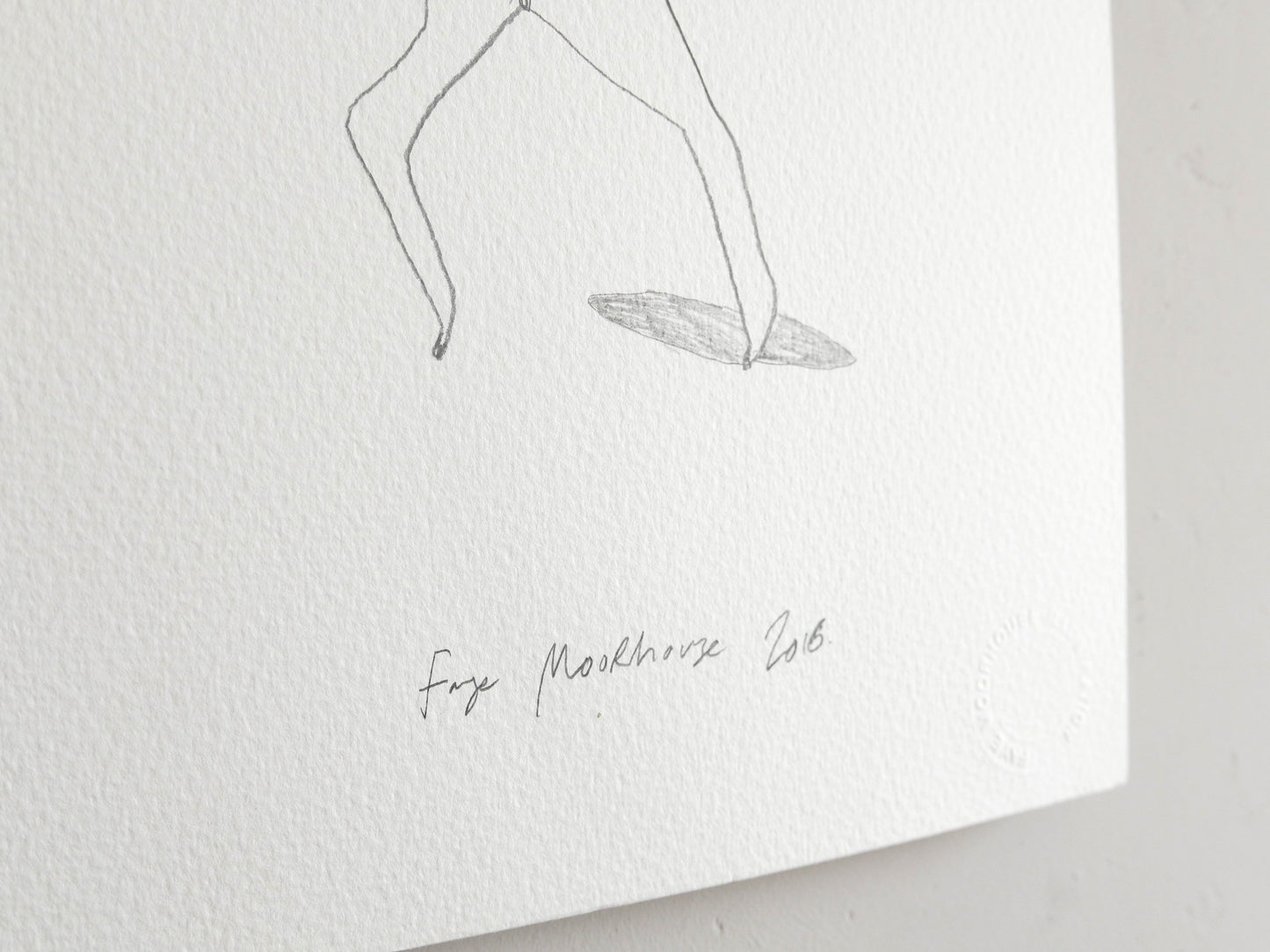 They Fought with Forks and 5p Carrier Bags | Drawing on paper | Faye Moorhouse