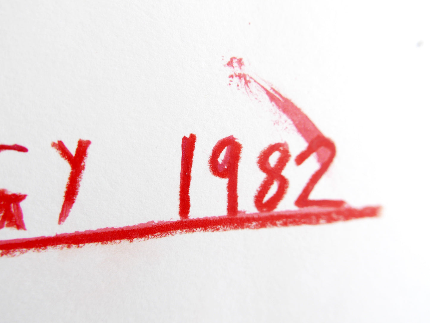 The Orgy 1982 | Painting on paper | Faye Moorhouse