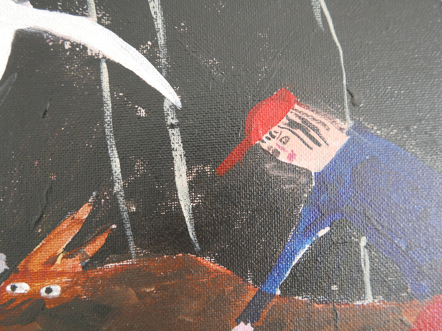 The Horse Race || Painting on Canvas || Faye Moorhouse