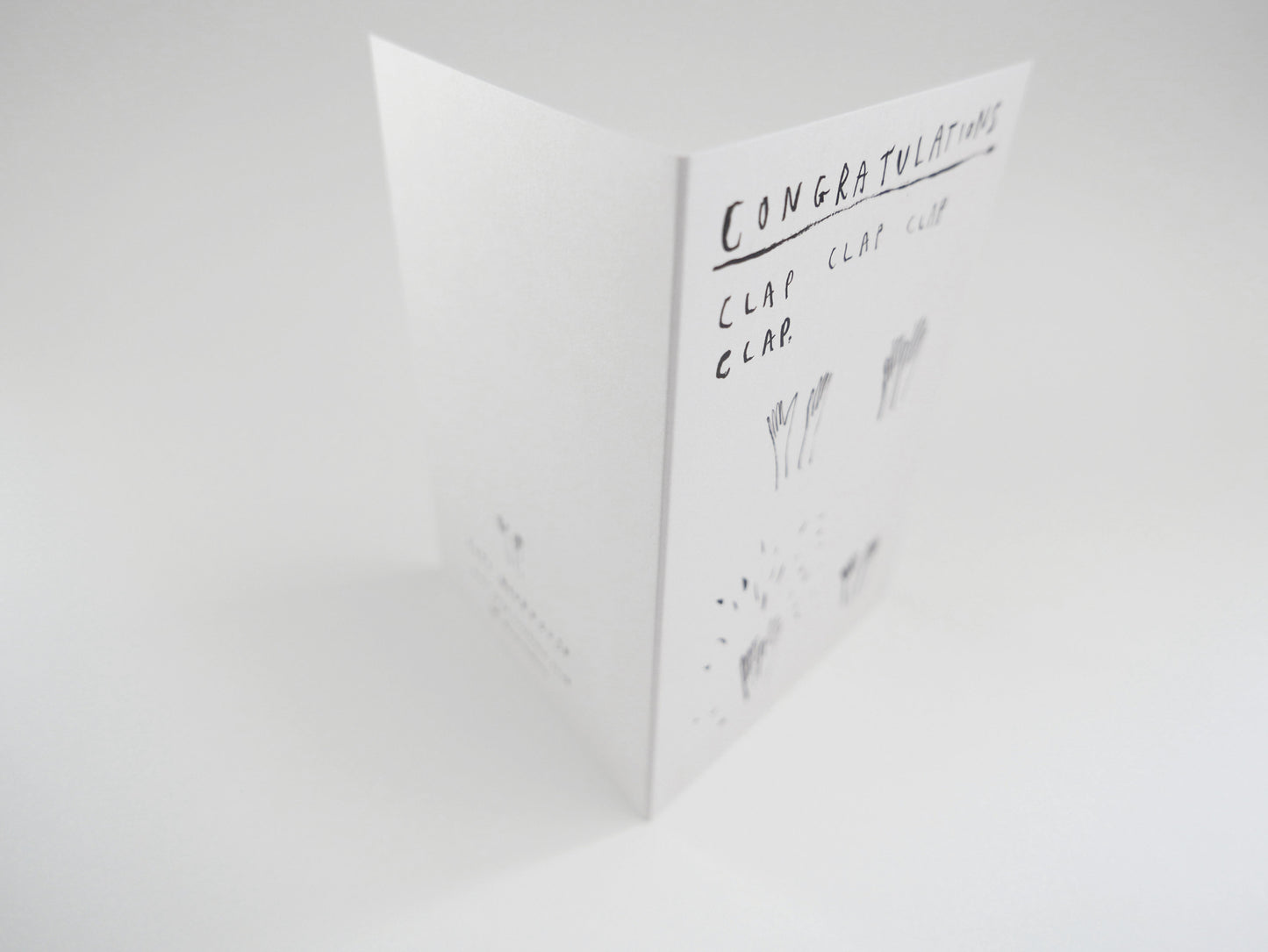 Congratulations Clap Clap Clap Clap - Greetings Card