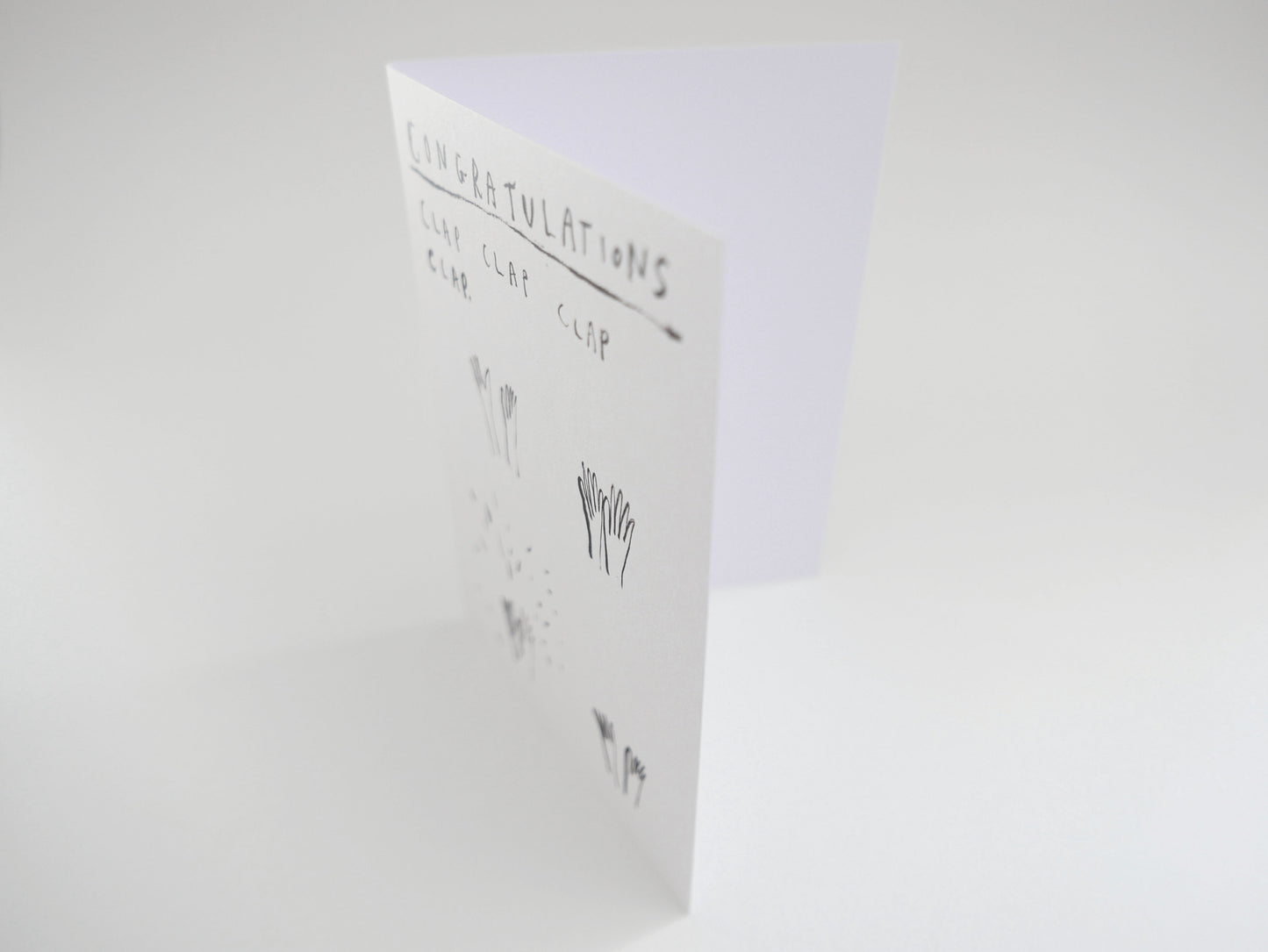 Congratulations Clap Clap Clap Clap - Greetings Card