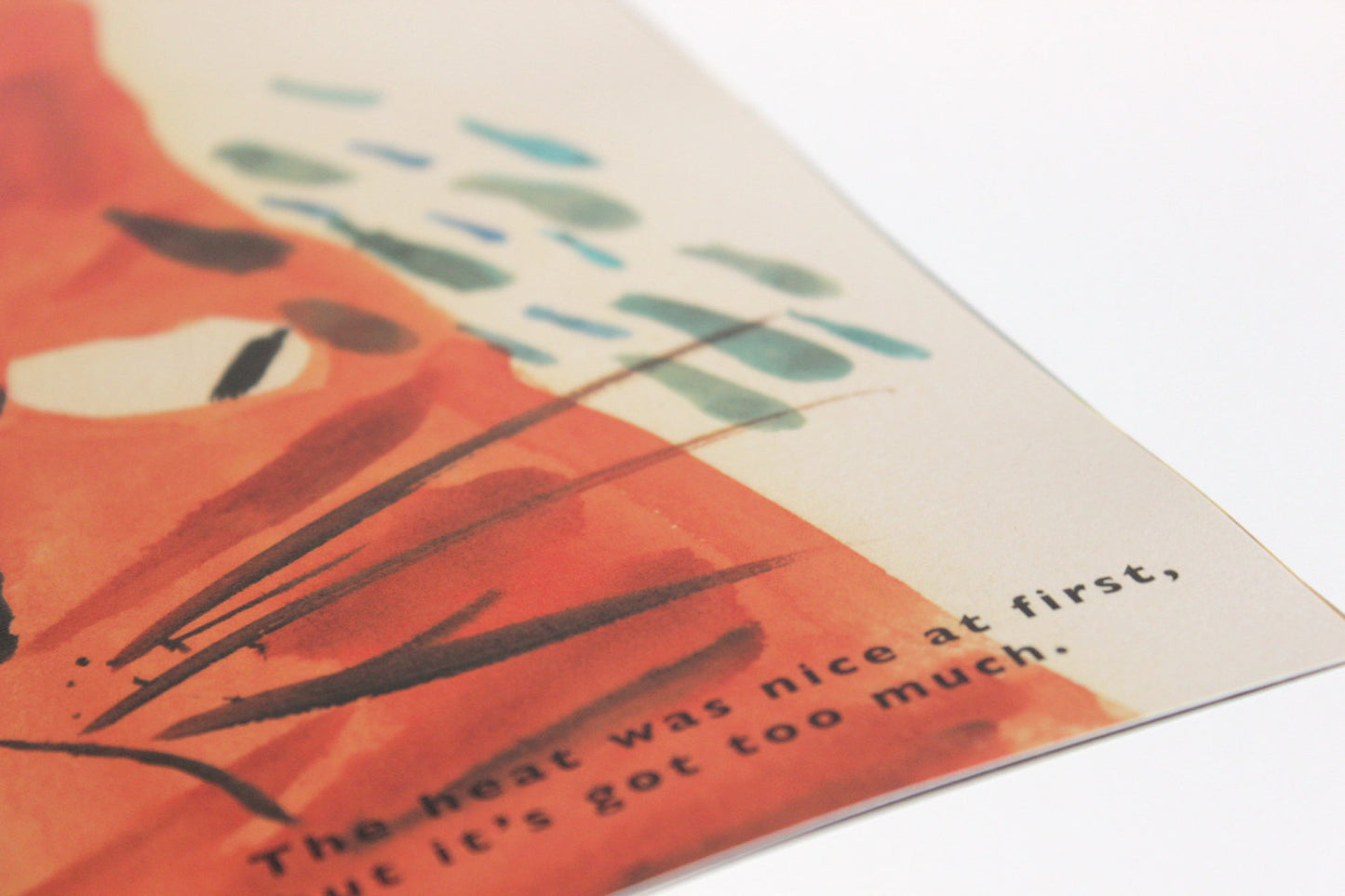 Picture Book / Illustrated Zine - Birken Cat Goes to ... Hawaii