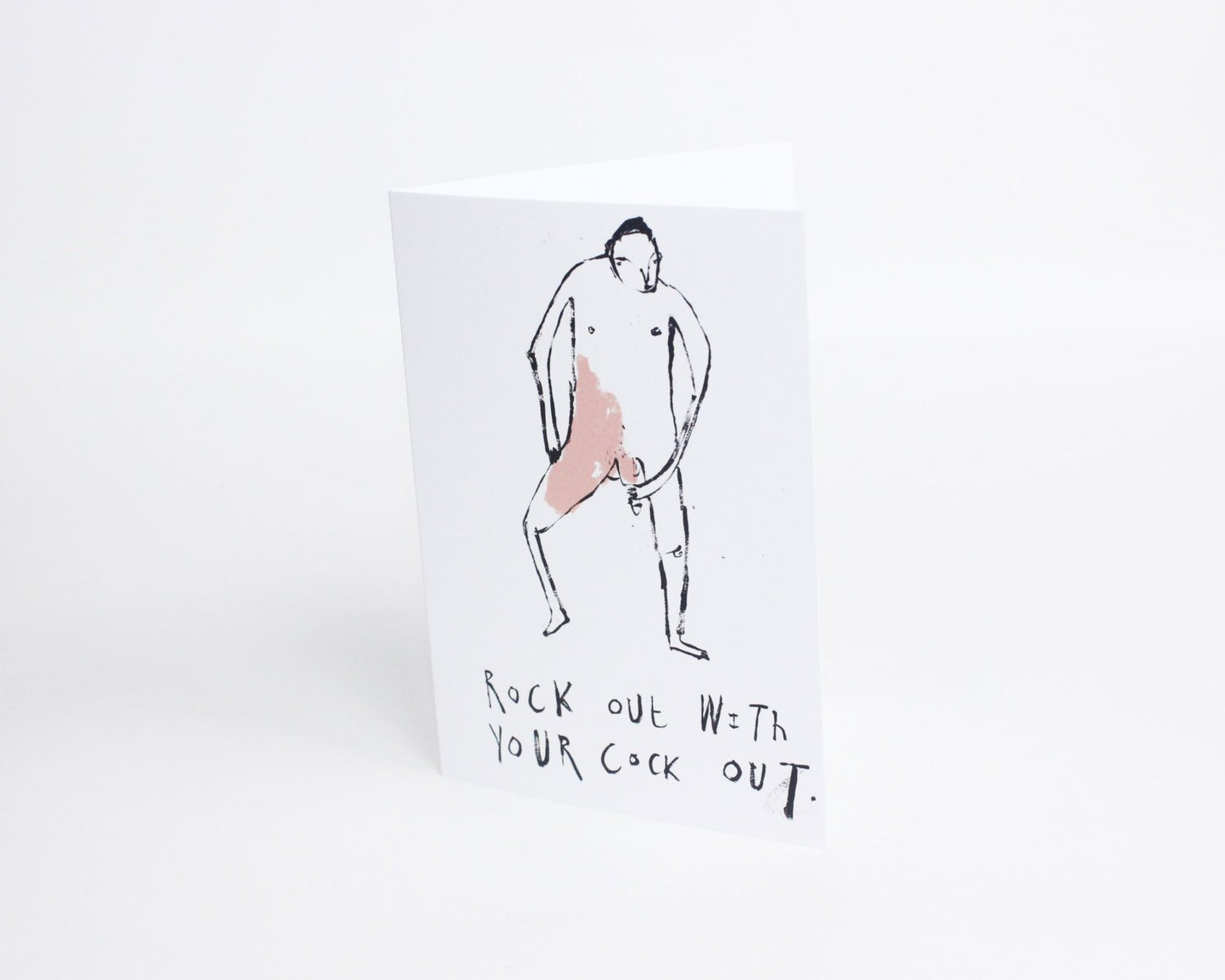NSFW Naughty Rude Greetings Card || Rock Out With Your ......... Out