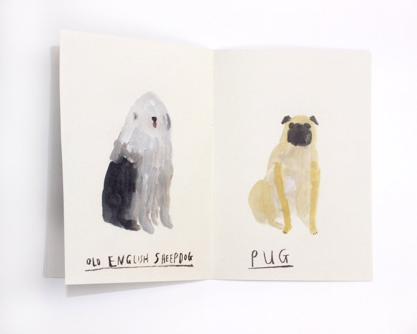 Zine / Picture Book - AN A-Z OF DOGS - Second Edition
