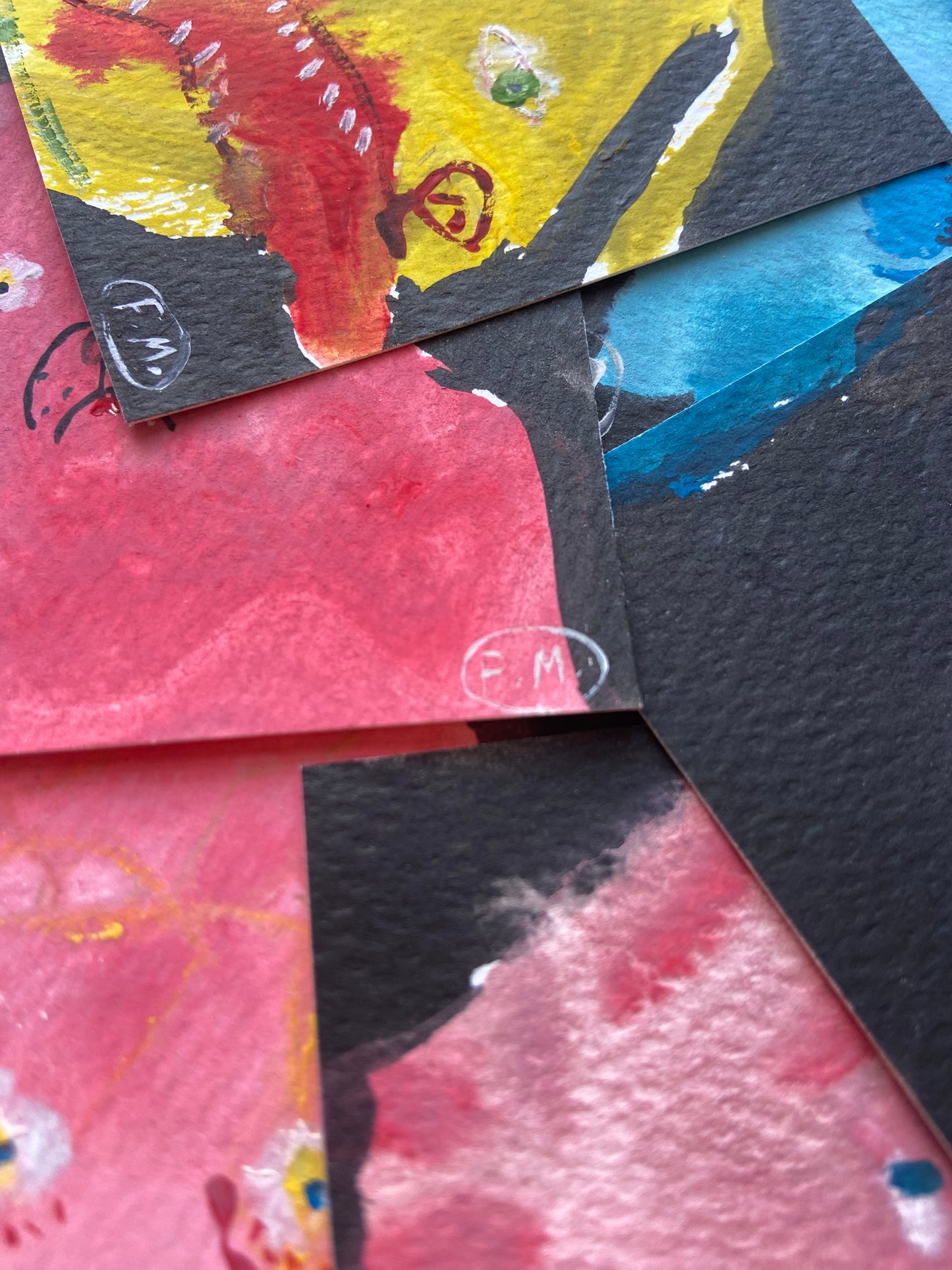 Mystery Wonky Dog Painting - Free Worldwide Shipping