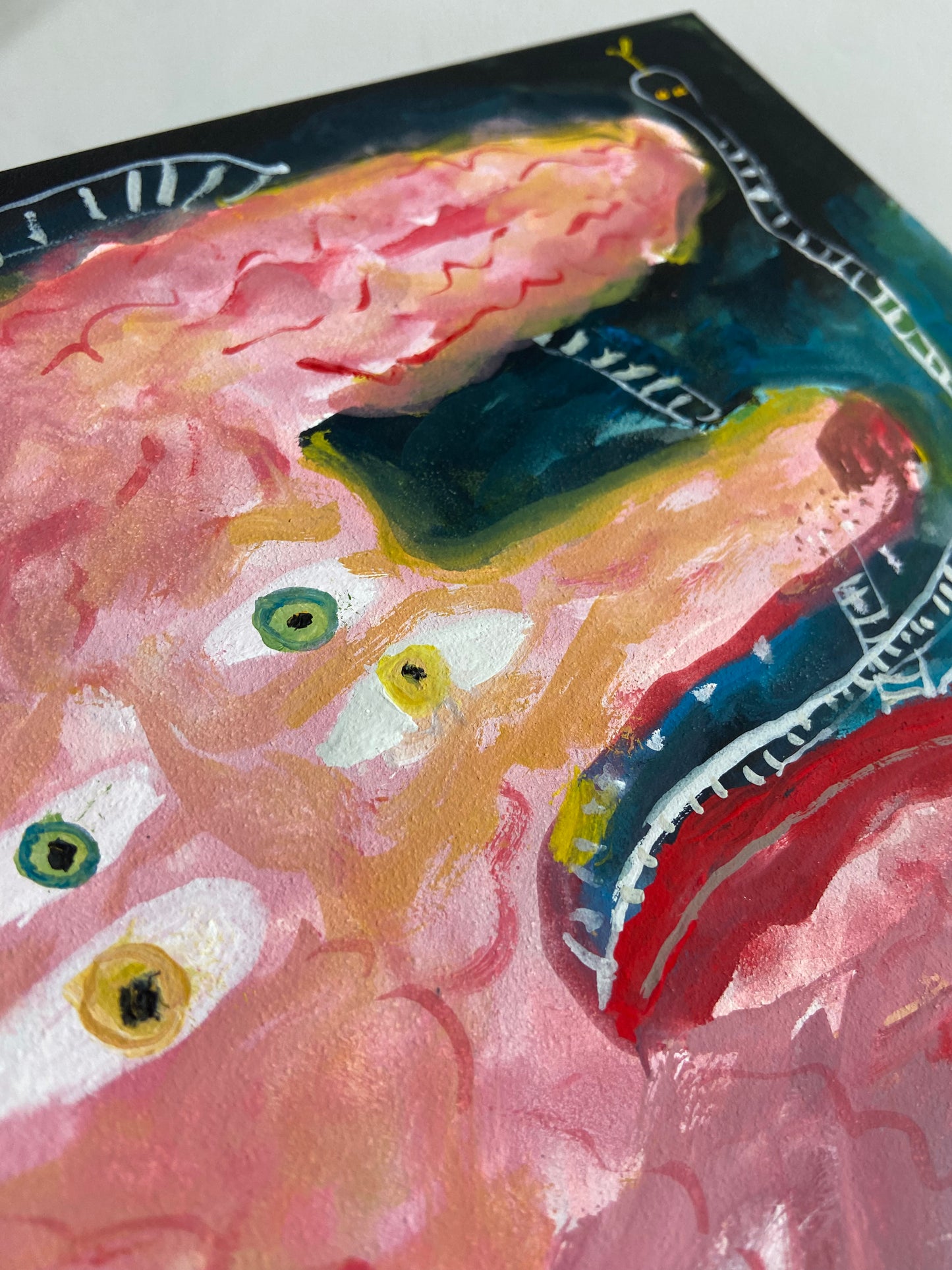 Pink Poodle. Four Eyes. Three Mouth-snakes.