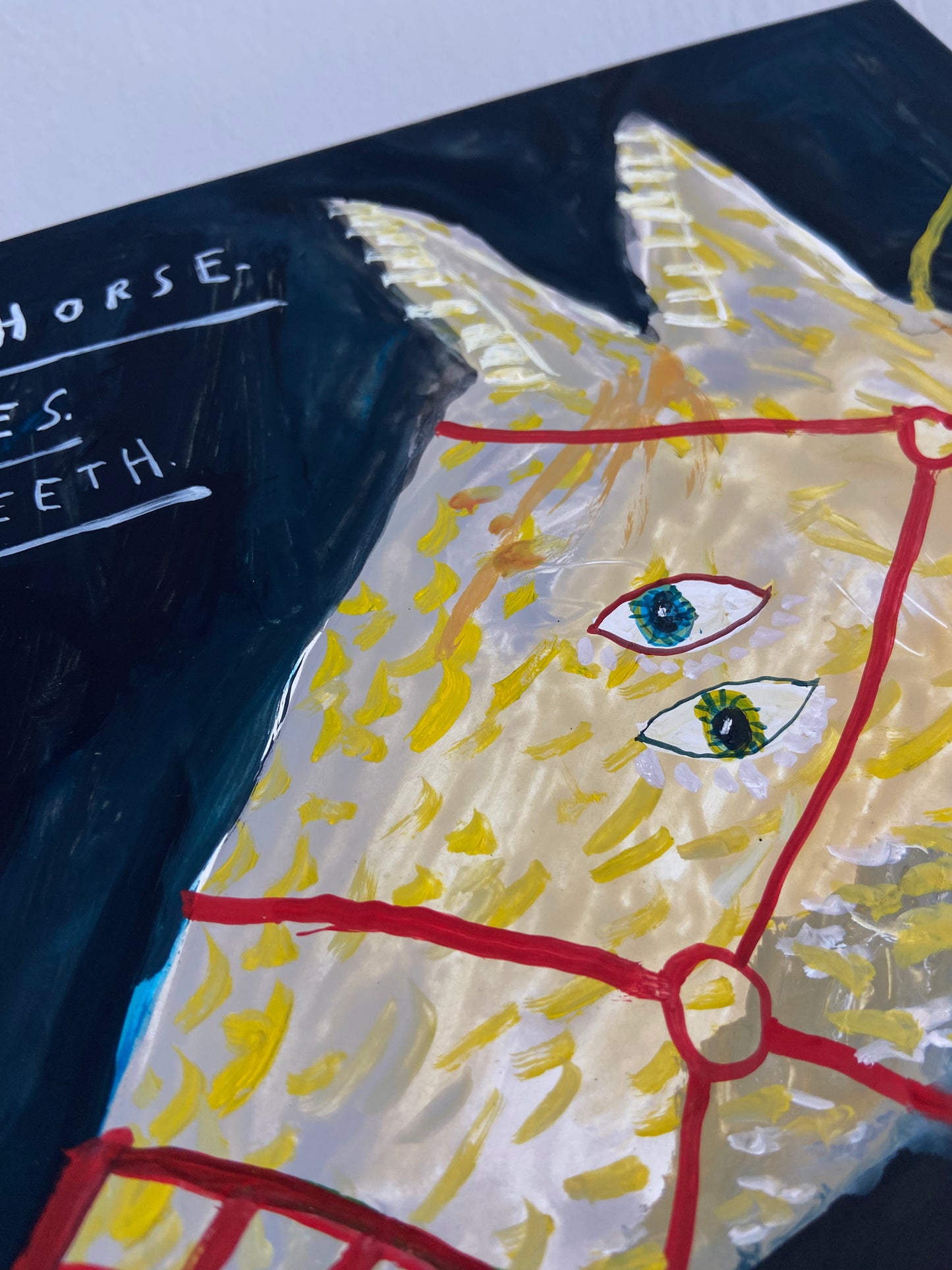 Fierce Horse. Four Eyes. Sharp Teeth.