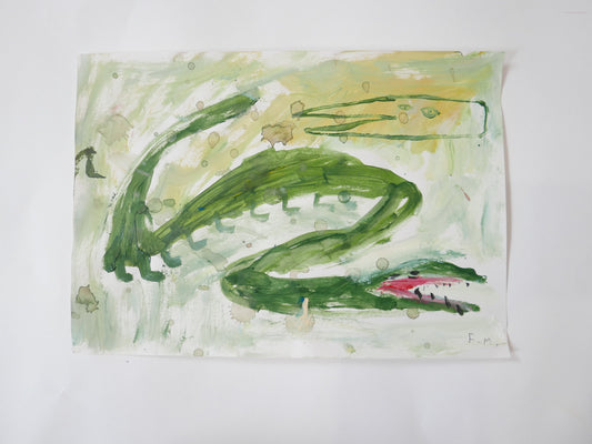 A small crocodile