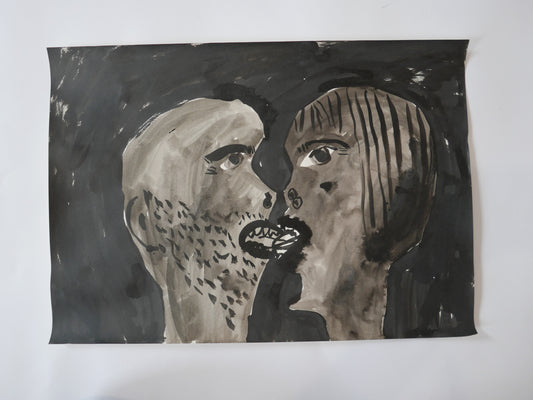 Kissing at Nighttime