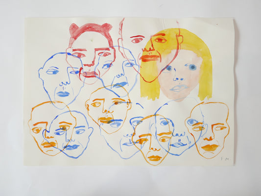 A lot of faces. A Dream.
