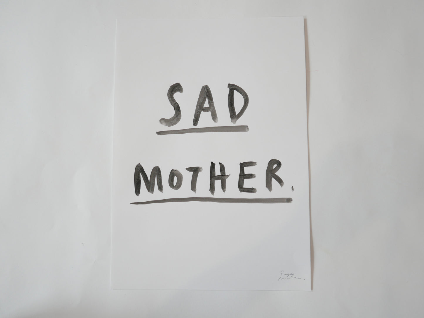 SAD MOTHER