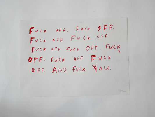 F off