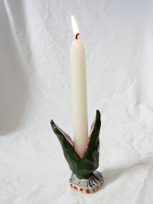 Crocodile Candlestick Holder