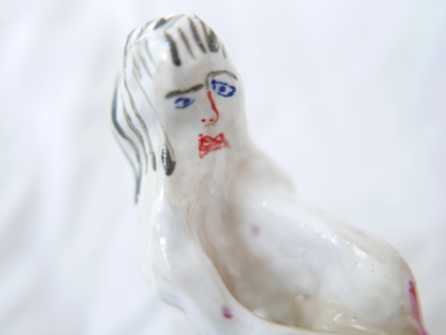 Sad and Shocked Dog Walking Lady