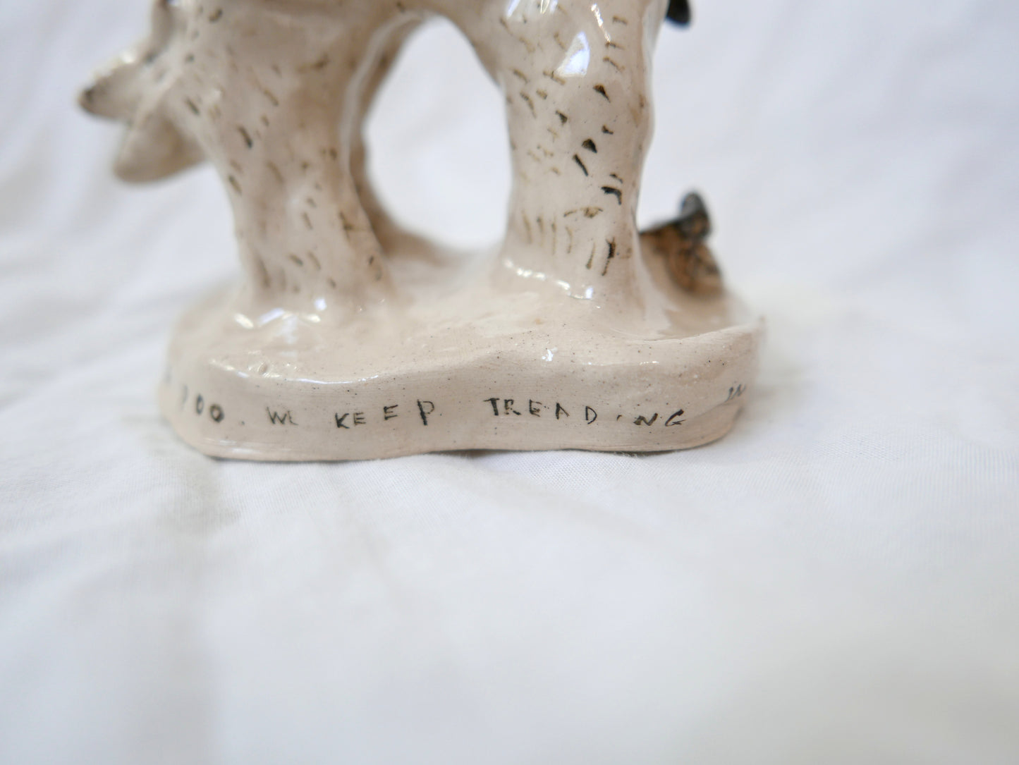 Please pick up your dog poo we keep treading in it