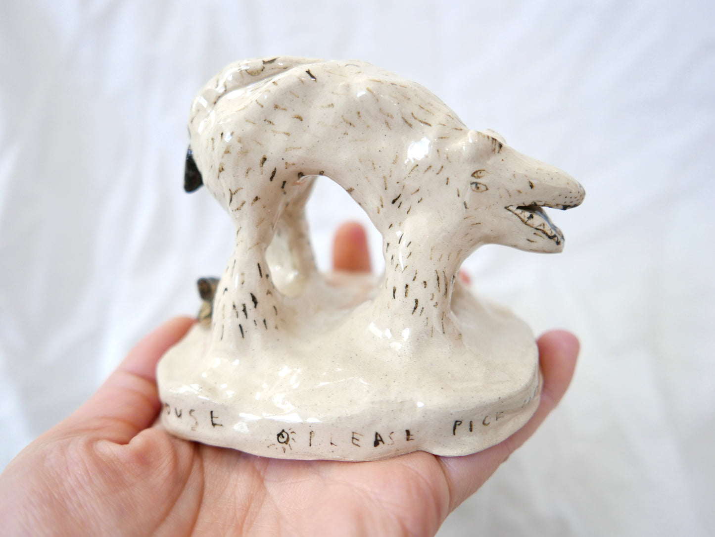 Please pick up your dog poo we keep treading in it