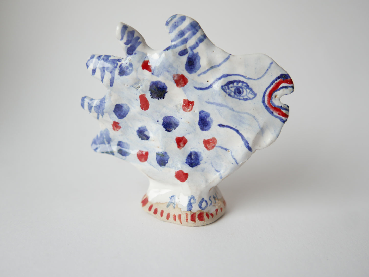 Little Posh Fish - Faye Moorhouse ceramic sculpture